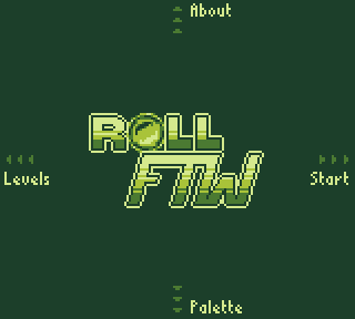 RollFTW - title screen